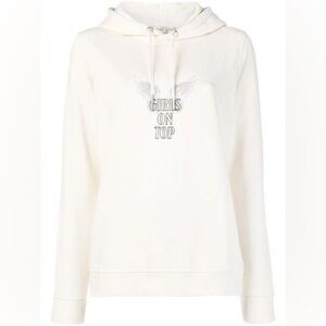 GANNI girls on top hoodie xs